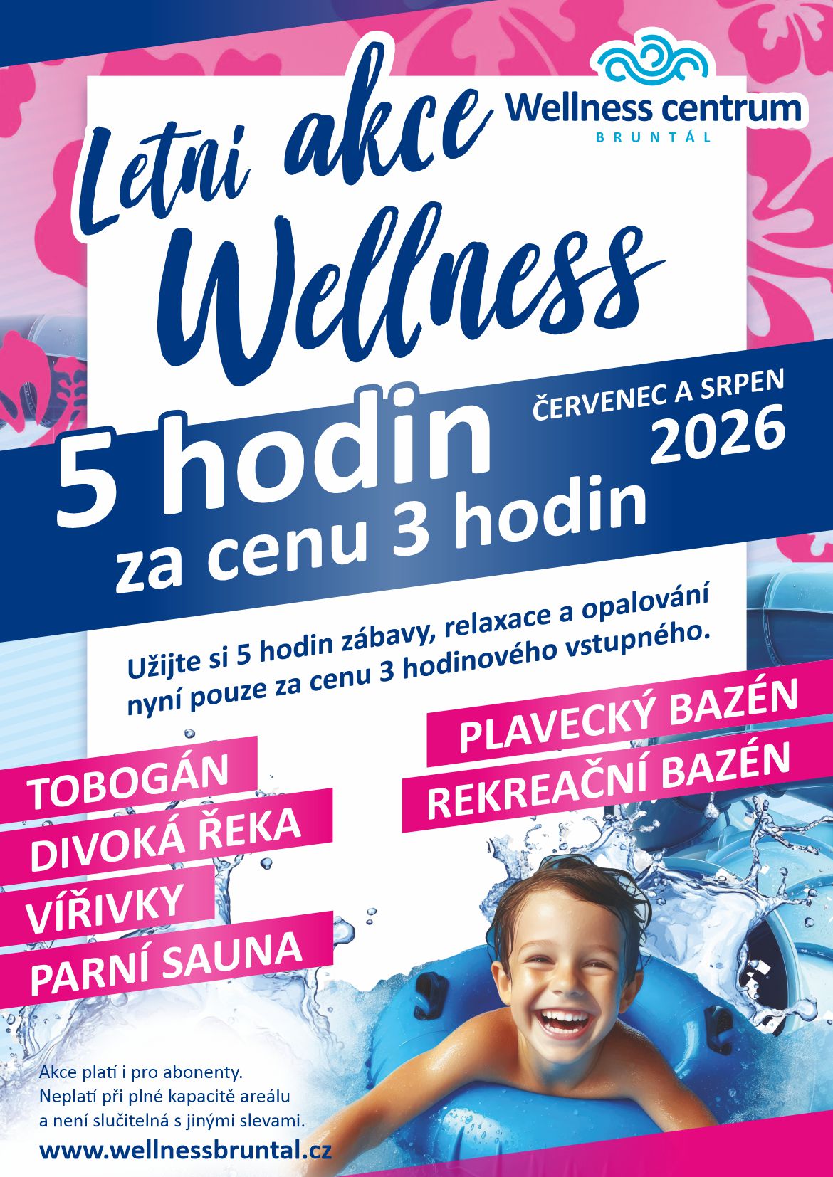 Letní akce wellness Bruntál